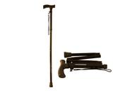 Bengala dobravel com regulagem preto mebuki