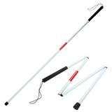 Bengala guia dobravel classica para deficientes visuais - Black bull