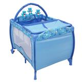 Berço Cercado Desmontável Plus Azul Oceano Baby Style