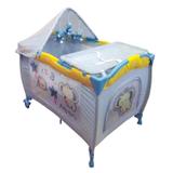 Berço Cercado Dream Azul Color Baby