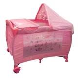 Berço Cercado Dream Rosa Color Baby