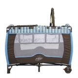 Berço Cercado Plus Baby Style - Marrom Listras
