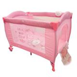 Berço Cercado Portátil Dream Musical - Rosa - Color Baby
