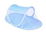 Berço Mosquiteiro Tenda Portátil Compacto Com Zíper Azul - Fabimports