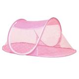 Berço Mosquiteiro Tenda Portátil Compacto Com Zíper Rosa