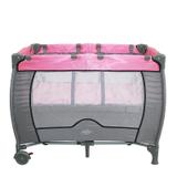 Berço Portátil com mosquiteiro Rosa Baby Style