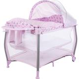 Berço Portátil Desmontável Aconchego Rosa Pink - Burigotto