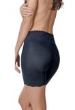 Bermuda Rendada Virtuel DeMillus 94499 Preto