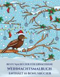Beste Malbücher für Erwachsene (Weihnachtsmalbuch) - Arts and crafts for kids ltd