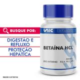 Betaina HCL 300mg - Unicpharma