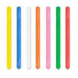 Bexiga palito liso cores sortidas - Art Festa - com 25 unidades - Balloontech