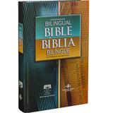 Bíblia Bilíngue Português Inglês - Capa Dura - Versão NTLH - Editora sbb e sba