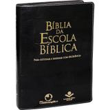 Bíblia Da Escola Bíblica - Preta - Sociedade bíblica do brasil