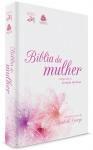 Biblia da mulher 2 coracao de deus- lirio rosa - Editora hagnos