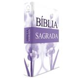 Bíblia da Mulher Florida Lilás - Capa Dura - NAA - Sbb