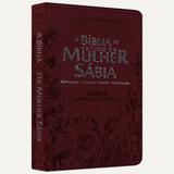 Biblia da Mulher Sábia Flores Bordo - Casa publicadora paulista