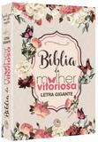 Bíblia da Mulher Vitoriosa - Floral - Central gospel