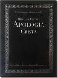 Biblia de estudo apologia crista - luxo - (preta) - Cpad