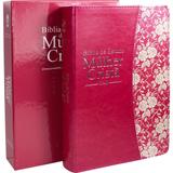 Bíblia De Estudo Da Mulher Cristã Com Harpa ARC Capa Luxo - Rosa - Editora sbb