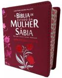 Bíblia de Estudo da Mulher Sábia c/ Harpa Avidada e Corinhos - Bordô - Editora cpp