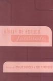 Biblia de estudo facilitado - rosa - Mundo cristao