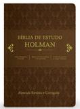 Bíblia de Estudo Holman - Marrom - Cpad