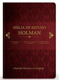 Bíblia de Estudo Holman - Vinho - Cpad
