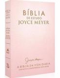 Bíblia de Estudo Joyce Meyer Rosa Luxo - Letra Grande - Bello publicações