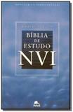 Biblia de estudo nvi - azul celeste - Editora vida
