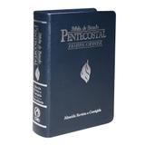 Bíblia de Estudo Pentecostal Harpa Cristã - Azul - Média - Casa publicadora assembleia de deus