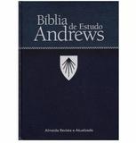 Bíblia De Estudos Andrews Atualizada Capa Dura Azul Cpb