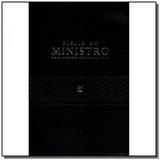 Biblia do ministro nvi - capa pu preto - Vida