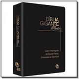 Biblia gigante - capa preta - central gospel