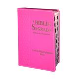 Bíblia Hiper Giga Plus Estrela De Davi Feminina 14x21 Pink - Kings cross publicações
