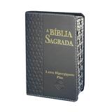 Bíblia Hiper Giga Plus Estrela De Davi Masculina 14x21 Preta - Kings cross publicações