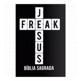 Bíblia Jesus Freak Nova Versão Internacional Preta Capa Dura - Editora basileia