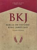 Biblia king james 1611 - com estudo holman - preta - Bv films