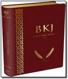 Biblia king james - capa vinho - bv books - Bv films editora