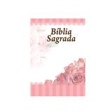 Biblia Letra Hipergigante Gold Selection Zíper 15x22 Rosa - Kings cross publicações