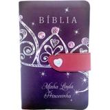 Biblia minha linda princesinha - Capa flexível com fecho - Cpad