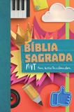 Bíblia NVT - Colagem (letra normal/brochura c/ orelhas) - Mundo cristão