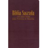 Bíblia Rc Grande Com Cantor Cristão C/ Letra Luxo Vinho - Sbb