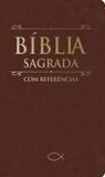 Biblia sagrada com referencias marrom - Bv films biblia