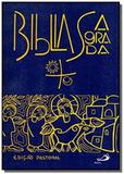 Biblia sagrada - edicao pastoral - capa cristal - Paulus