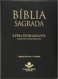 Biblia Sagrada - Letra Extragigante - Capa Preta - Sociedade biblica do brasil