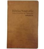 Bíblia Sagrada Letra Gigante RC Marrom - Geográfica
