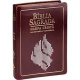 Bíblia Sagrada Letra Grande, Edição com Letras Vermelhas, Concordância, Dicionário e Harpa Cristã - Sbb