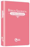 Bíblia Sagrada Letra Grande - Rosa - Central gospel