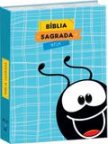 Bíblia Sagrada Smilingüindo - Capa Cristal - Smilingüindo Azul - Luz e vida