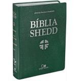 Bíblia Shedd Convertex Verde Luxo - Vida nova